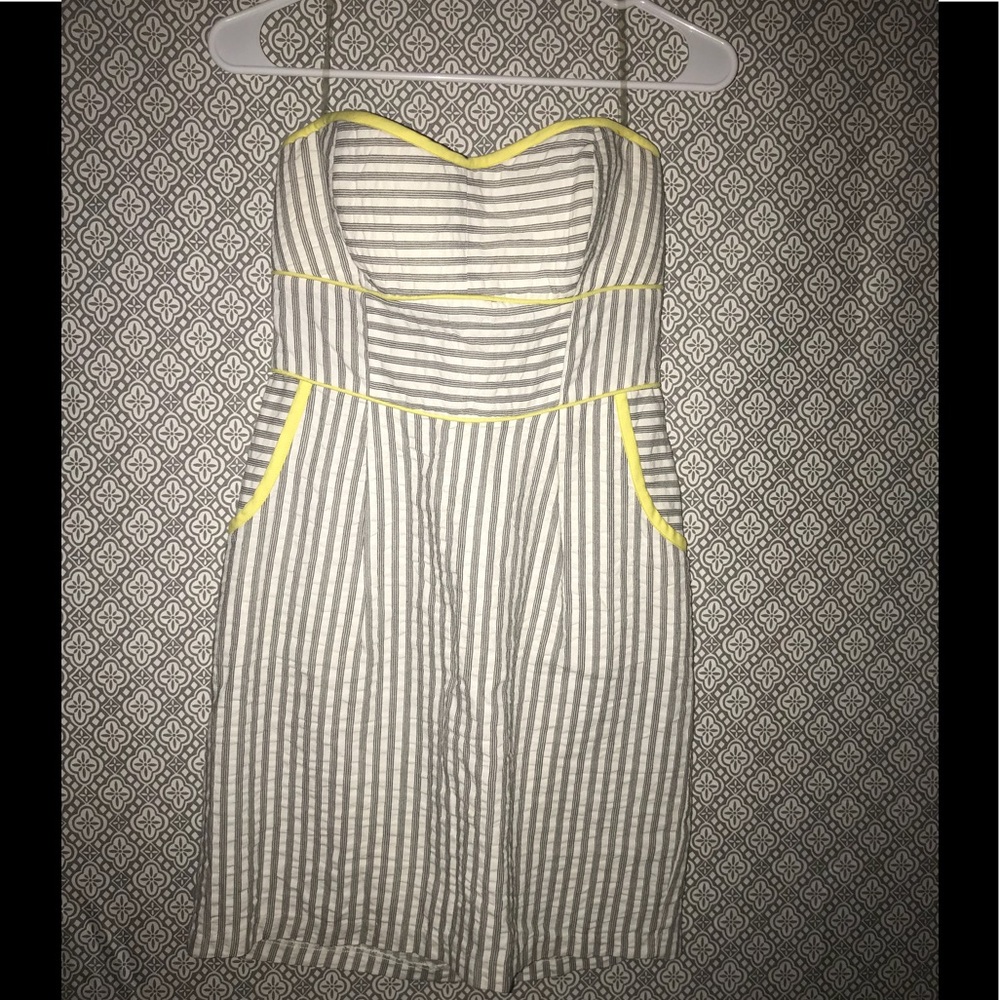 Sequin Hearts strapless summer dress